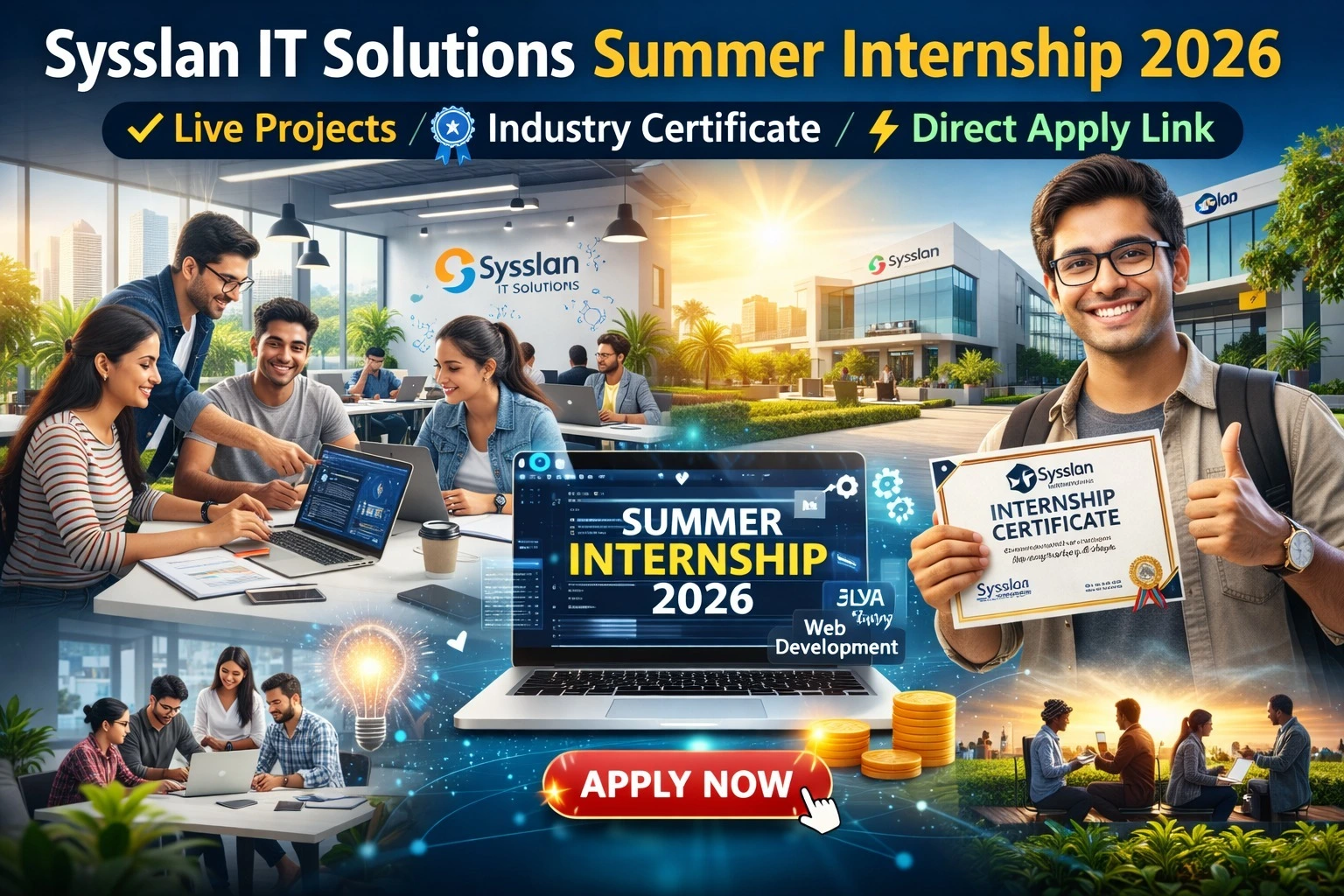 Sysslan IT Solutions Summer Internship 2026